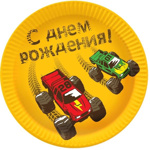 Тарелки Тачки, Монстры Трак