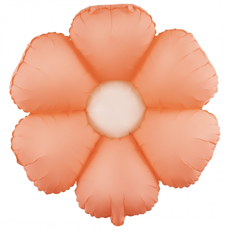 Шар Фигура Цветок, Ромашка Розовый (надув воздухом) 